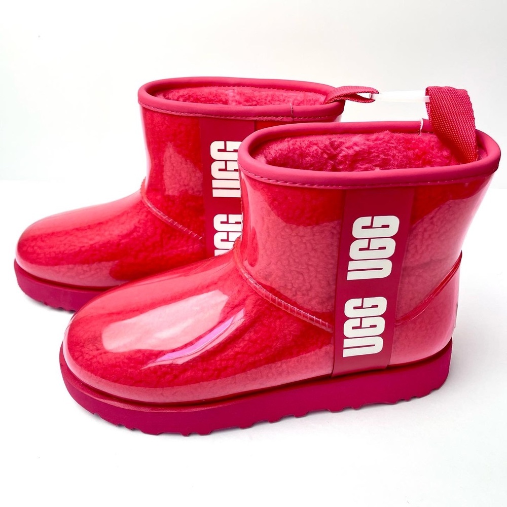 NWT UGG Classic Clear Mini Boot — Pink